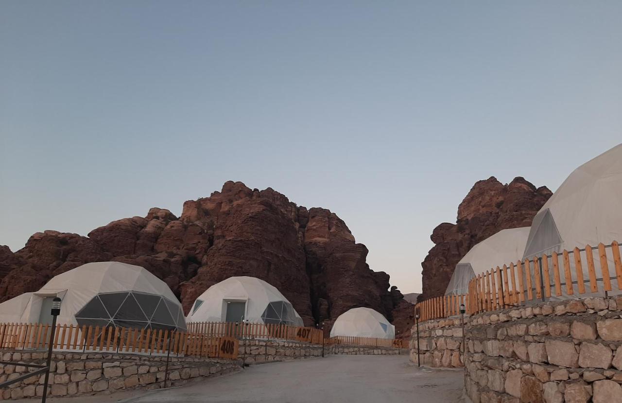 The Rock Camp Petra Hotel Wadi Musa Luaran gambar