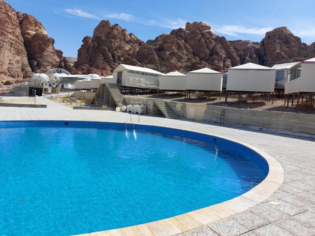 The Rock Camp Petra Hotel Wadi Musa Luaran gambar